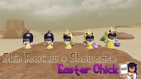 Easter Chick Skin Showcase/Review!! Tower Heroes - YouTube