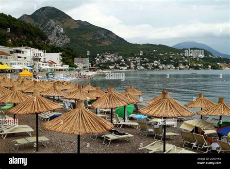 Sutomore beach in Montenegro, Bar municipality Stock Photo - Alamy