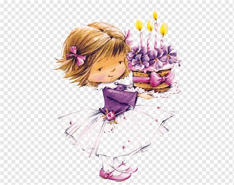 Top 185+ Cartoon birthday girl images - Tariquerahman.net