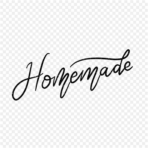 Homemade Simple Lettering In Black, Lettering Drawing, Lettering Sketch, Homemade PNG ...