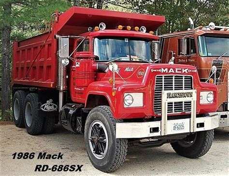 1986 Mack RD686SX Dump Truck - Antique and Classic Mack Trucks General Discussion ...