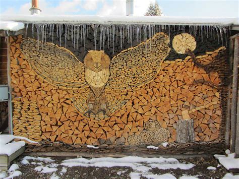 These People Turned Log Piling Into An Art Form | Bored Panda