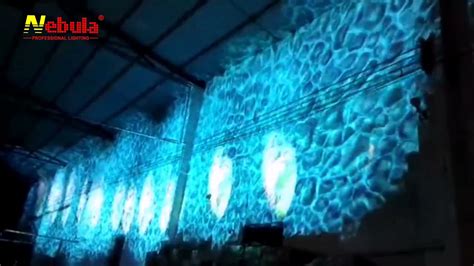 300W Outdoor Water Wave LED Gobo Projector Light - YouTube