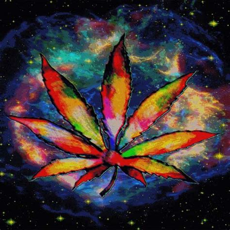 Animated Weed Leaf