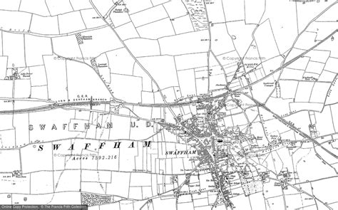 Old Maps of Swaffham, Norfolk - Francis Frith