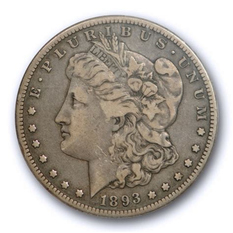 1893 S $1 Morgan Dollar NGC VF 20 Very Fine Key Date Looks Better ! Original