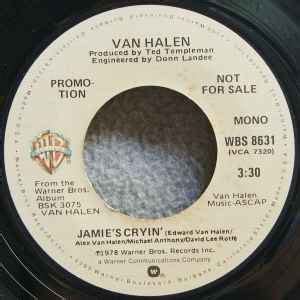 Van Halen – Jamie's Cryin' (1978, Vinyl) - Discogs