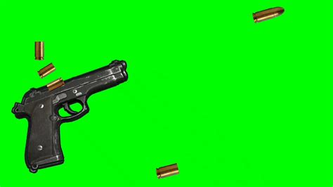 Latest new gun PISTOL GREEN Screen Free Vfx Animation Effects Download 2018 #2 - YouTube