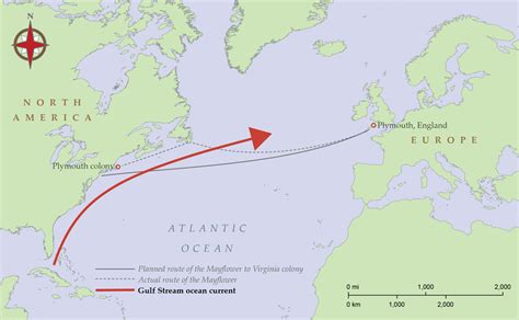 The Mayflower Route