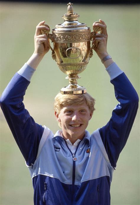 July 7, 1985 - Unseeded Boris Becker, 17, of West Germany, became the ...