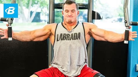 Hunter Labrada: 5 Moves To Powerful Pecs - Bodybuilding.com - YouTube