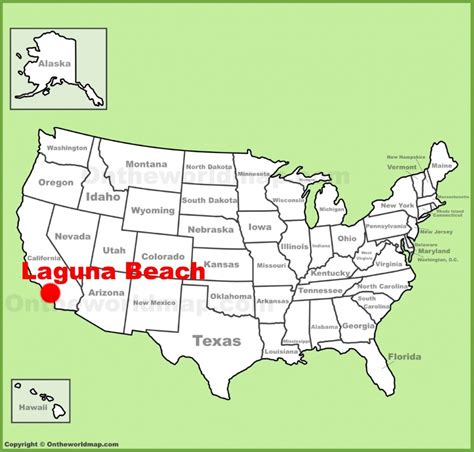 Laguna Beach California Map - Printable Maps