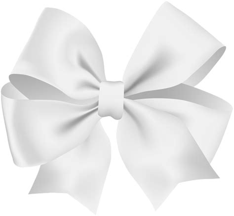 White Bow Transparent Clip Art PNG Image | Valentine clipart, Halloween ...