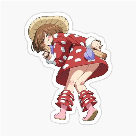 "My Hero Academia Kinoko Komori" Sticker by ChibiCheems | Redbubble