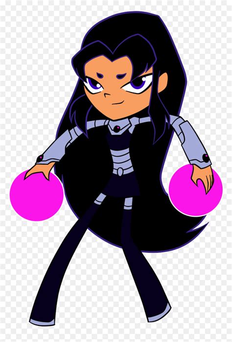 Ttg Style Blackfire - Teen Titans Go Blackfire, HD Png Download - vhv