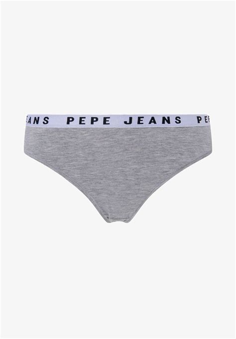 Pepe Jeans LOGO - Thong - grey marl/light grey - Zalando.de