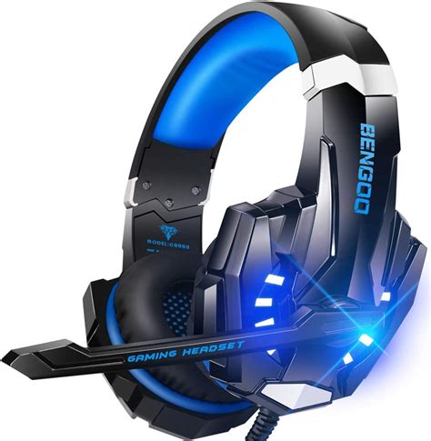 Bengoo G9000 Stereo Gaming Headset for PS5 PS4, PC, Xbox One Controller ...