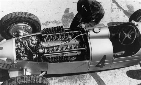 16 cylinders and 270 mph, in 1938: The Auto Union V-16 was an audacious engineering feat ...