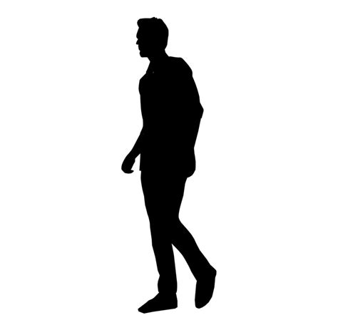 Man Silhouette PNG HD Quality | PNG Play