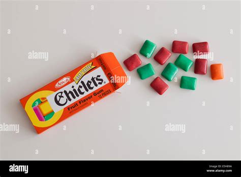 Chiclets fruit flavor gum hi-res stock photography and images - Alamy