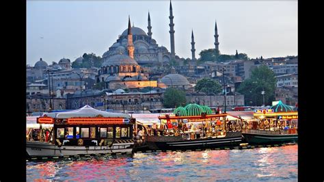 Istanbul - Eminönü (Mısır Çarşısı, Yeni Camii, Galata Köprüsü, Çiçek Pazarı) - YouTube