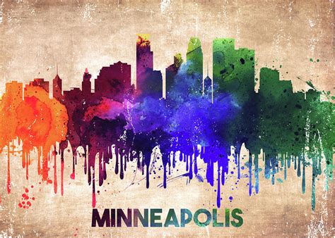 Minneapolis Digital Art by Towery Hill - Fine Art America