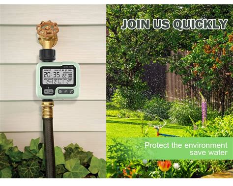 Automatic Garden Irrigation Intelligent Water Timer – Indigo-Deals