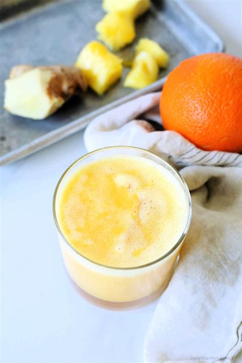 Pineapple Orange Juice Drink - Delightful Mom Food