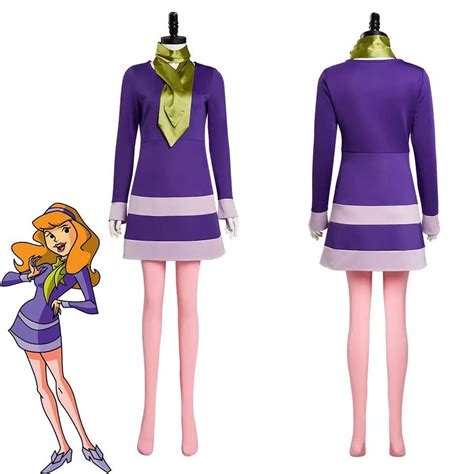 Scooby Doo Daphne Blake Cosplay Costume Dress Outfits - Etsy