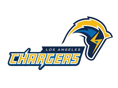 NFL LA Chargers Logo v2 by Martin Merida on Dribbble