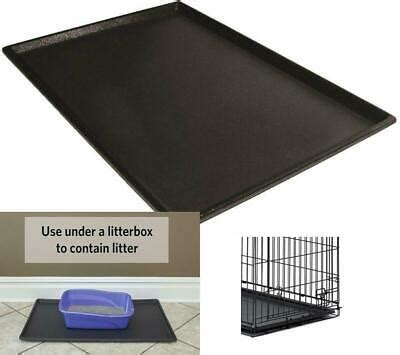 DOG CRATE REPLACEMENT PAN 36 Inch Plastic Leak Proof Pet Dogs Kennel ...