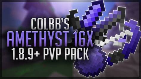 Amethyst PvP Texture Pack 1.19 → 1.18.2 | TexturesPack.com