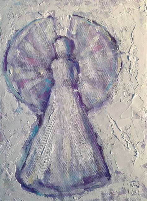 Snow Angel Painting at PaintingValley.com | Explore collection of Snow ...