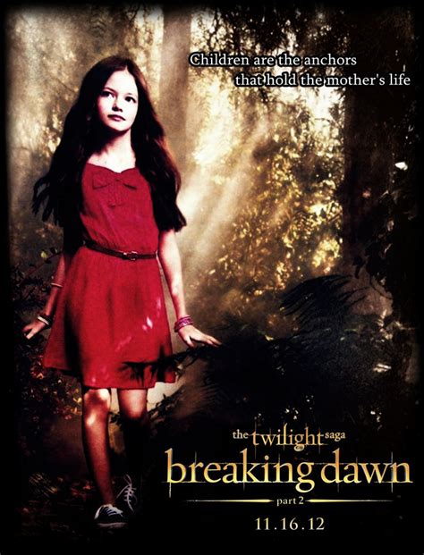 breaking dawn part 2 poster Renesmee Cullen by Tokimemota on DeviantArt