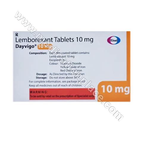 Dayvigo 10mg (Lemborexant) - Medication Place