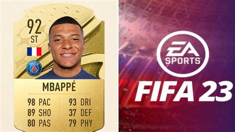 Kylian Mbappe Is The Highest-Rated Player On FIFA 23, Leak Claims