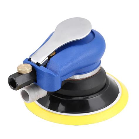 5 Inch Round Air Palm Random Orbital Sander 9000RPM Pneumatic Polisher Hand Sanding Tool-in ...