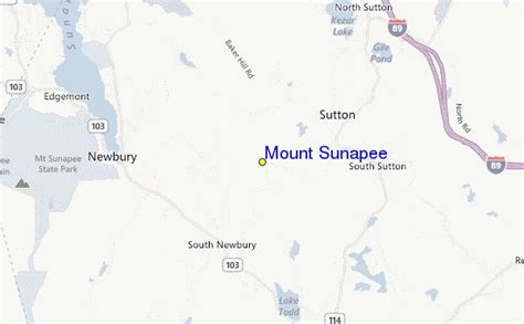 Mount Sunapee Ski Resort Guide, Location Map & Mount Sunapee ski holiday accommodation