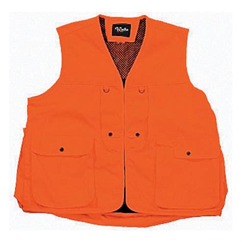 Walls® Upland Series Blaze Orange Front Loading Vest, Blaze Orange ...