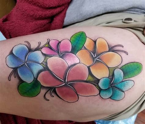 Top 70+ Best Plumeria Tattoo Ideas - [2021 Inspiration Guide]