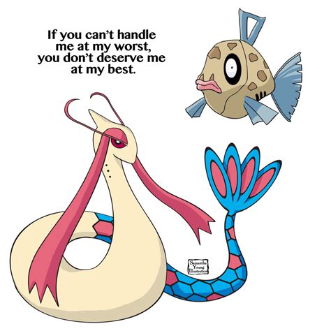 Feebas Milotic by SamYoungIllustration on DeviantArt