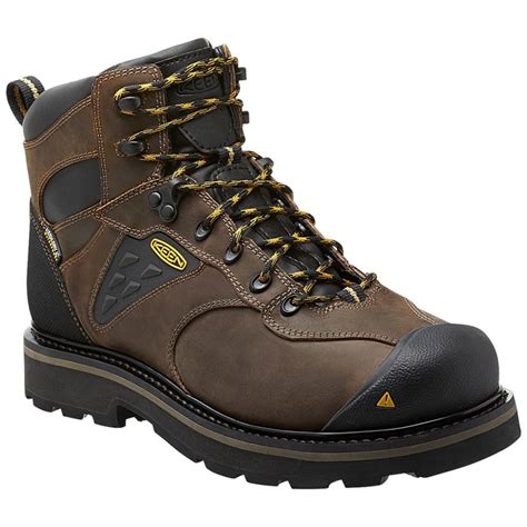 KEEN Men’s Tacoma Waterproof Soft Toe Work Boots - Bob's Stores