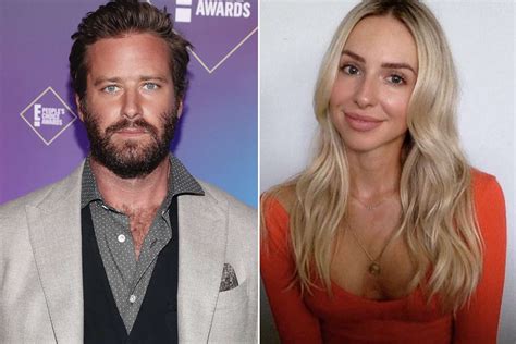 Armie Hammer Kisses Ex-Girlfriend After Finalizing Divorce: Photos