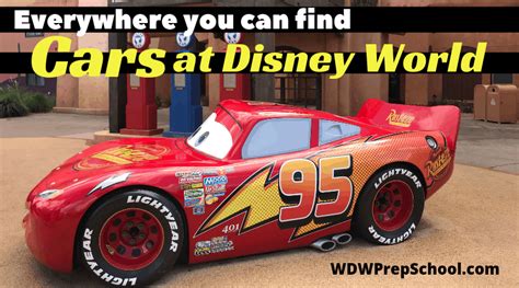 Cars at Disney World (including the new Lightning McQueen's - WDW Prep School