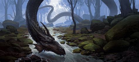 Black dragon illustration, fantasy art, dragon HD wallpaper | Wallpaper Flare