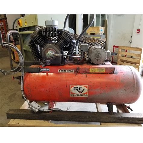 Used Devilbiss Model VAP 5050 Air Compressor – Coast Machinery Group