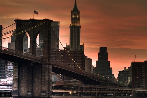 World Visits: Brooklyn Bridge Remarkable Piece Of Architecture In New York