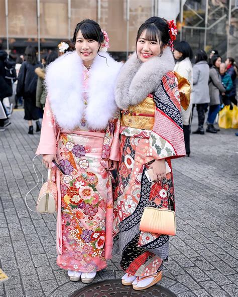 @Tokyo Fashion: Beautiful traditional Japanese furisode kimono on the ...