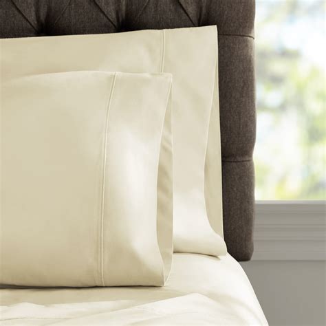 Hotel Style Egyptian Cotton 1000 Thread Count Fresh Ivory Twin Flat Sheet - Walmart.com ...