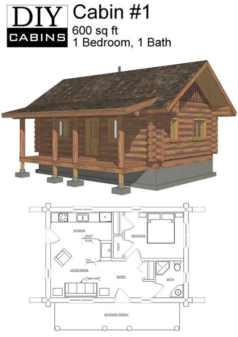 diy cabins - Google Search | Diy cabin, Tiny house cabin, Log cabin plans